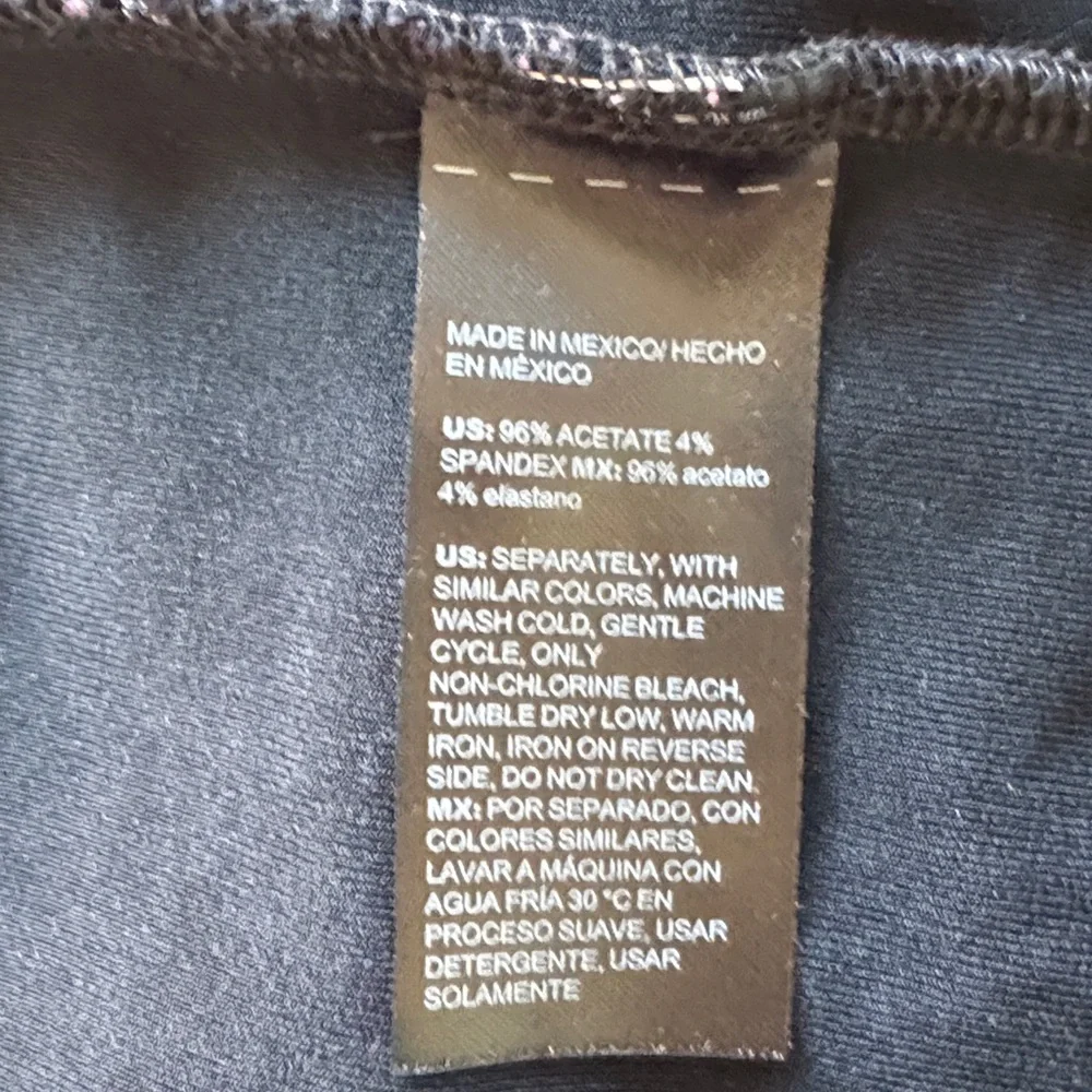 Chico's Travelers Border Print Kimono Top and Pants - Picture 7 of 7